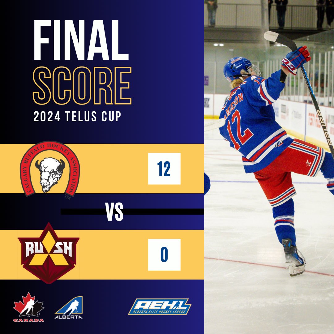 Put that in the W column!

Huge first game for the @aaabuffs today with Caleb Matthews putting 4 goals on the scoresheet! 

#AlbertaBuilt | #AEHL | #TelusCup