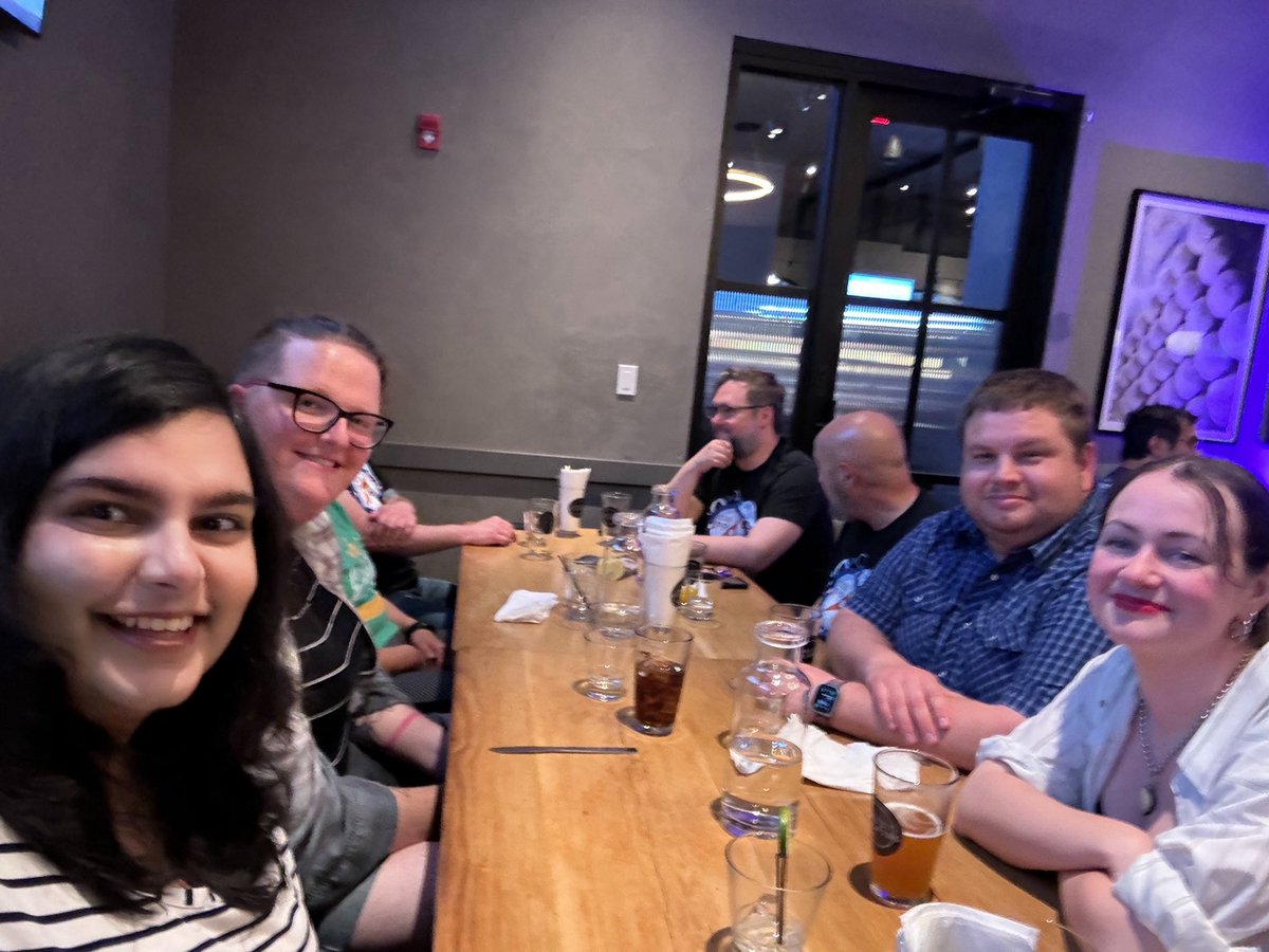At the Speaker’s Dinner at #phptek with fellow speakers <a href="/vanamerongen/">Pauline Vos 🍉</a> <a href="/alc277/">Andrew Cassell</a> !

<a href="/phptek/">PHP Tek conference</a> #php
