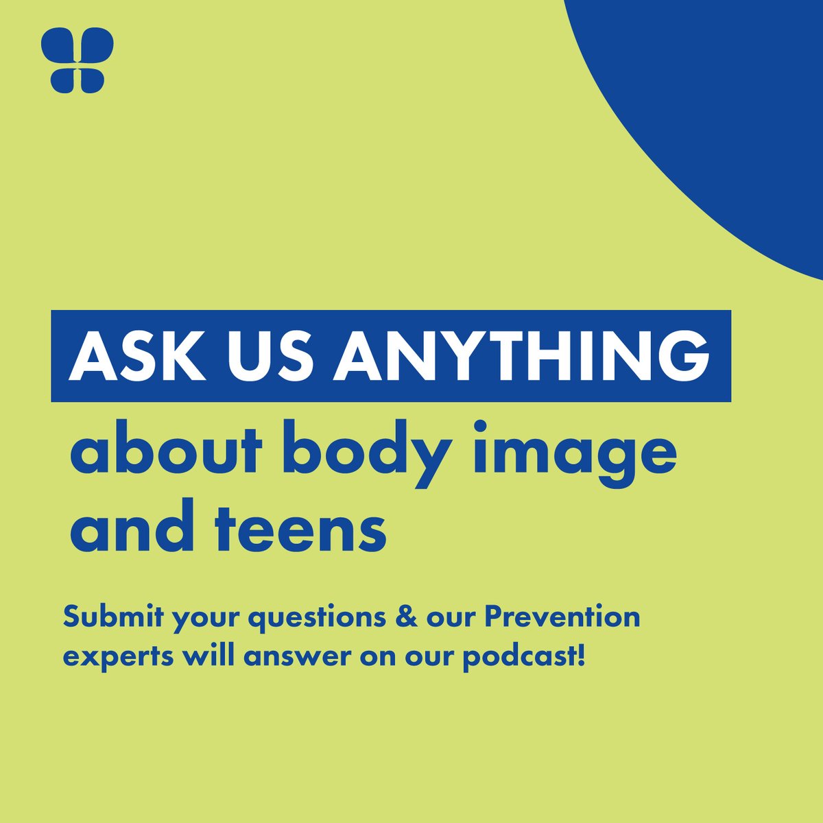 Do you have questions or concerns about teens & body image? 💬Body image issues can affect teens in numerous ways & finding ways to support them can be tough. Our prevention expert will answer your Qs on an upcoming ep of our podcast. ⬇️ butterfly.org.au/news-media/pod…