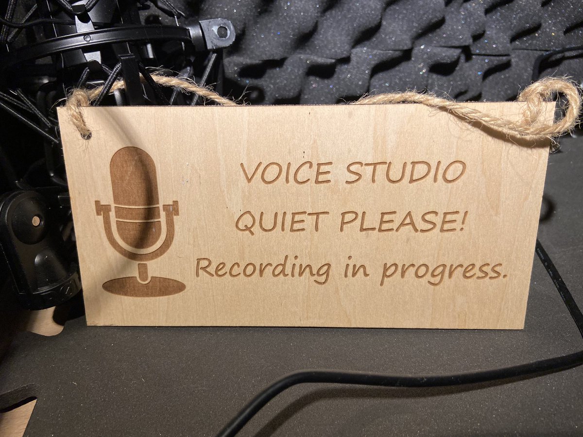 Working late. Voice over. Xx