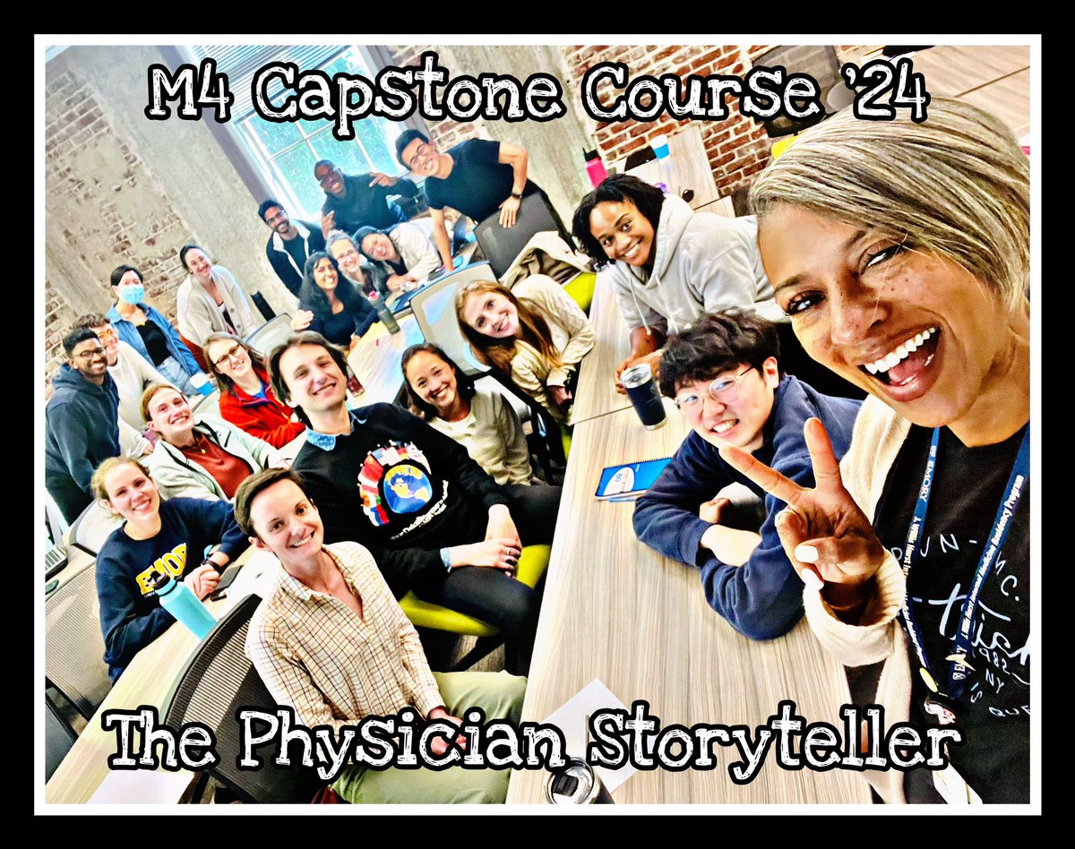 Kimberly D. Manning, MD, MACP (@gradydoctor) on Twitter photo Every year when I offer this 3 hour (!) workshop RIGHT before the final days of M4 year at <a href="/EmoryMedicine/">Emory School of Medicine</a>? I’m stunned that all 20 spots fill.
Sigh.
The future of medicine is in excellent hands with these humans. This I know for sure. 🥹🙏🏽
#mycuprunnethover
#humanismalways 💛 Every year when I offer this 3 hour (!) workshop RIGHT before the final days of M4 year at <a href="/EmoryMedicine/">Emory School of Medicine</a>? I’m stunned that all 20 spots fill.
Sigh.
The future of medicine is in excellent hands with these humans. This I know for sure. 🥹🙏🏽
#mycuprunnethover
#humanismalways 💛
