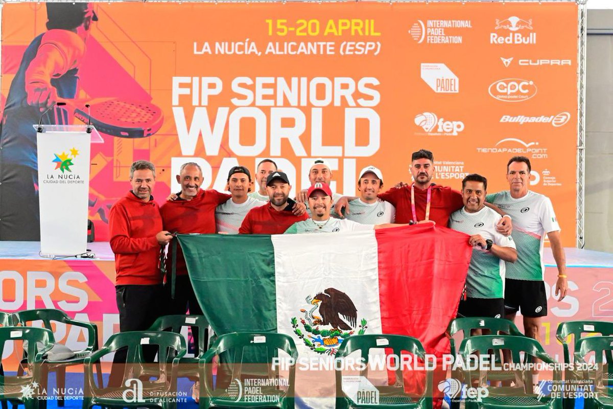 🇲🇽Felicitar a nuestra selección que nos representó en el Mundial Séniors Alicante-España por su entrega y disposición; Y felicitar en especial a Octavio Lara @octavio_pollo_lara y a Fabian Mujica @fabymujica por el bicampeonato en +45 🏆👏🏼
