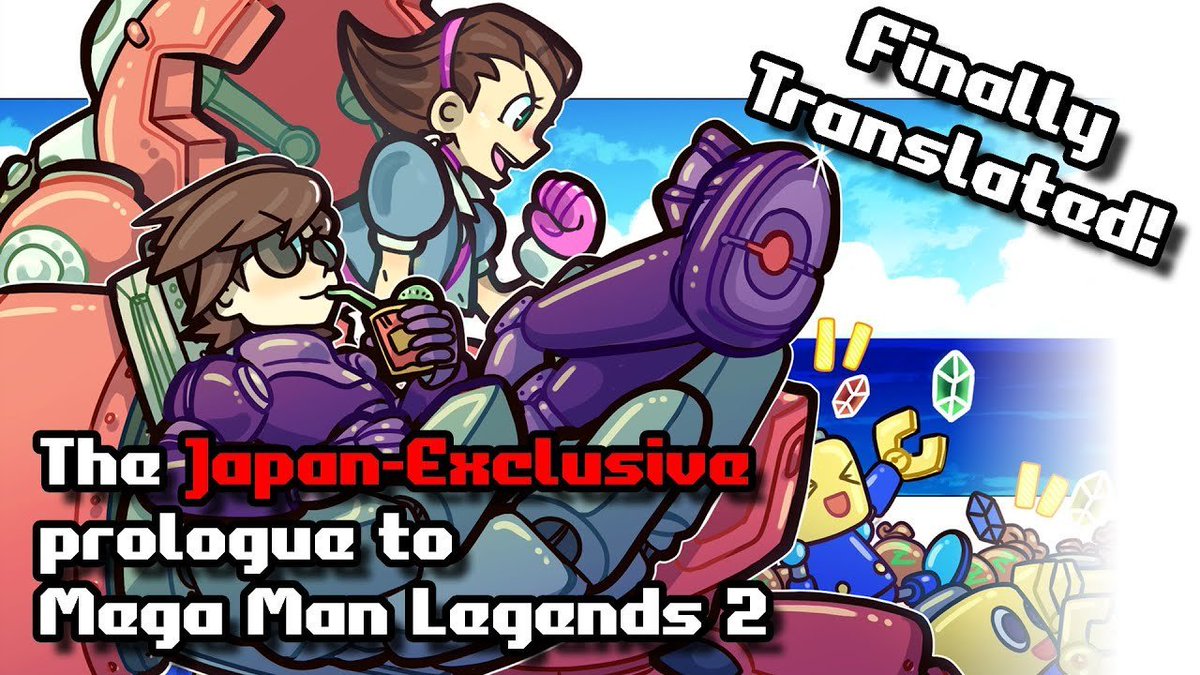 Protodude's tweet photo. "Rockman DASH 2: Episode 1" English Fan-Translation Patch Drops April 24th courtesy of @HilltopWorks 
https://t.co/BZinKz4Jbw https://t.co/9QSWMVqP5B