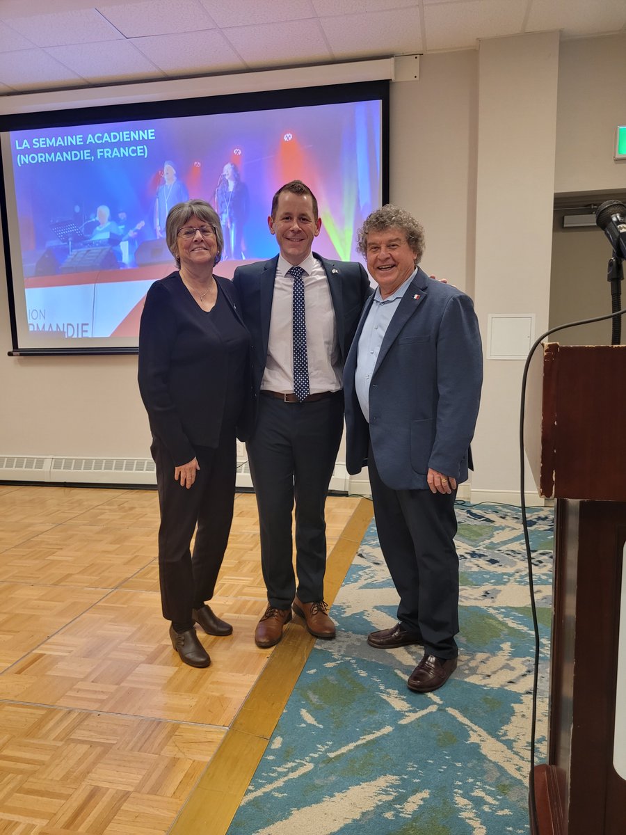 Fédération acadienne (@faneacadie) on Twitter photo Le ministre des Affaires acadiennes et Francophonie , <a href="/ColtonLeBlancNS/">Colton LeBlanc</a>, a fait plusieurs annonces lors de la rencontre du Conseil provincial des membres (CPM) de la <a href="/faneacadie/">Fédération acadienne</a>, le samedi 20 avril.
Tous les détails sont sur notre communiqué de presse.
acadiene.ca/2024/04/22/le-… Le ministre des Affaires acadiennes et Francophonie , <a href="/ColtonLeBlancNS/">Colton LeBlanc</a>, a fait plusieurs annonces lors de la rencontre du Conseil provincial des membres (CPM) de la <a href="/faneacadie/">Fédération acadienne</a>, le samedi 20 avril.
Tous les détails sont sur notre communiqué de presse.
acadiene.ca/2024/04/22/le-…