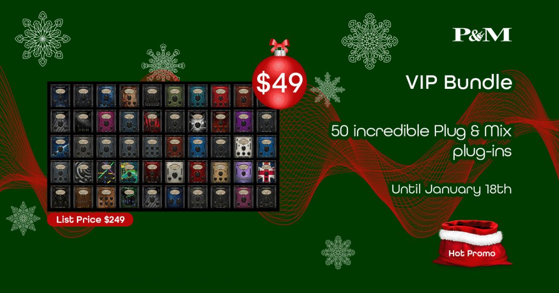 The ultimate audio plug-ins bundle, see its content here: You are going to love working with Plug &amp; Mix because we're "user-friendly" towards you and your wallet. Once you have purchased or upgraded to V.I.P. Bundle status, all subsequent plug-ins… dlvr.it/T5swsN