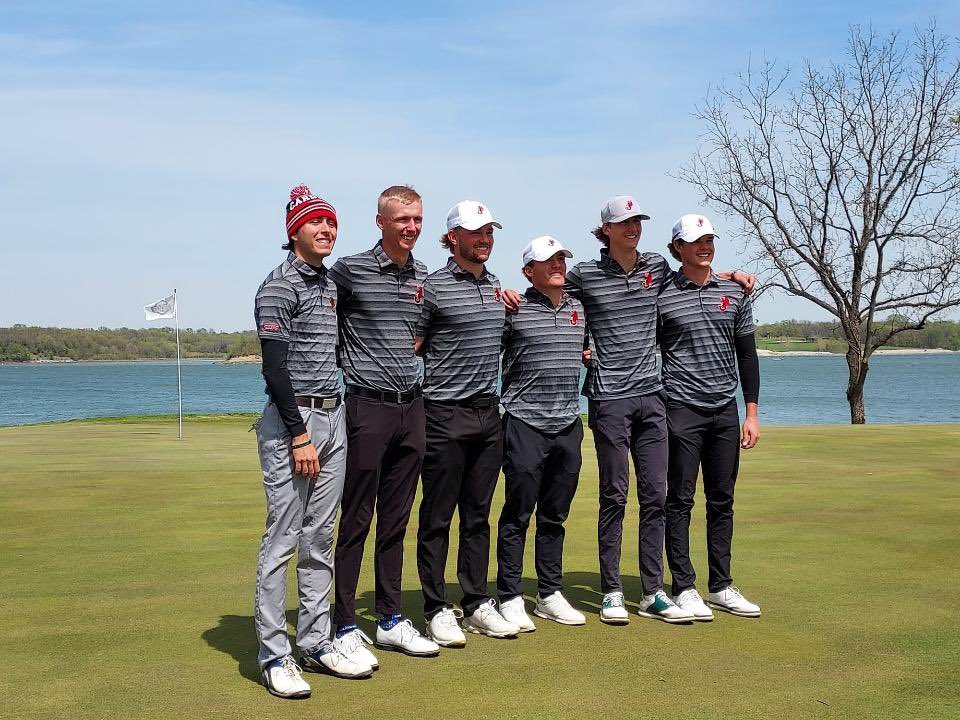 Congratulations, guys on the T5 finish in the GLVC Championship.  The best finish in program history. (NCAA era)