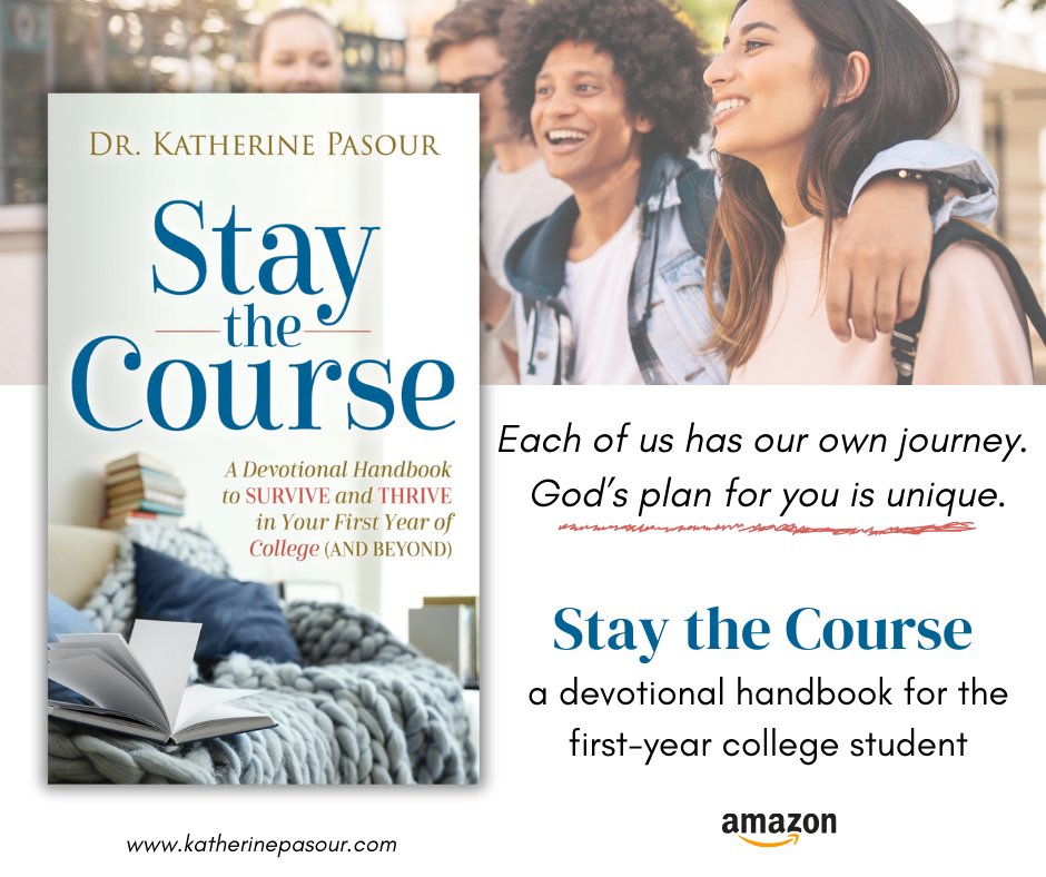 The transition from high school to college is a challenge. Sometimes a little help is needed to navigate the journey--practical advice, motivation, encouragement--and even some tough love. #staythecoursedevotional mybook.to/QQq3h
