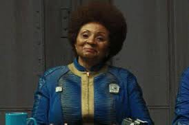 LangleyMNeely's tweet photo. In all the #DeadpoolAndWolverine fawning can we take a minute to appreciate the legendary Leslie Uggams?! At 80 this woman is in all the hype 2024 shit! First best picture nominee #AmericanFiction, then Betty the Overseer in #Fallout & now back on the yayo w/Deadpool! #DiscoDust https://t.co/22WBBiAkob