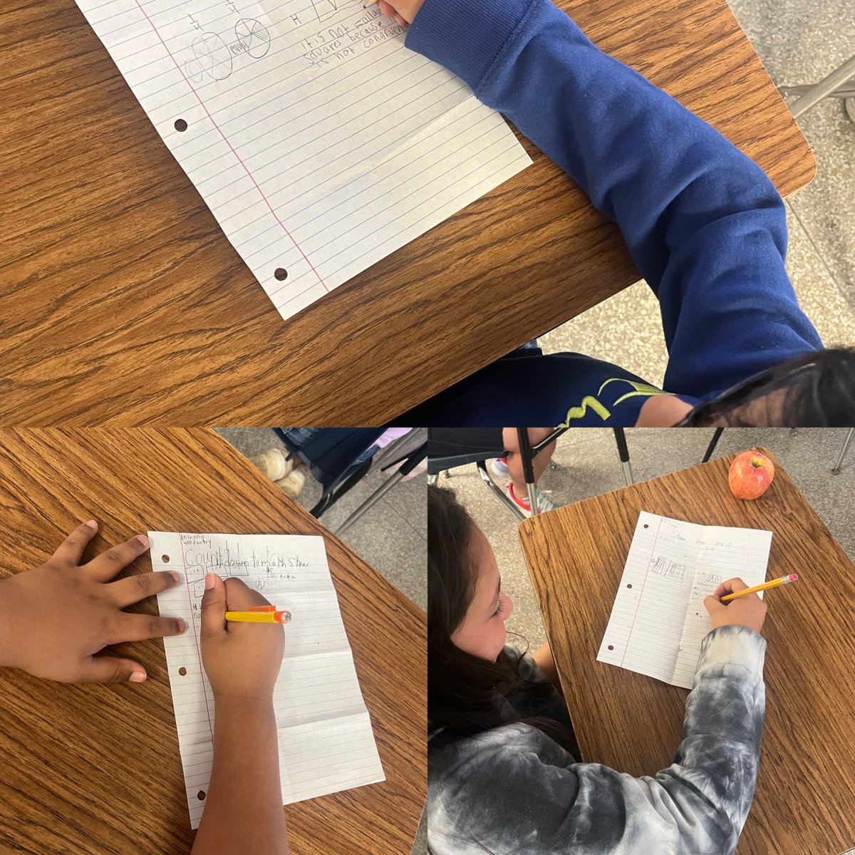 Writing in math class? Explaining your thinking is one way to show what you know! These third graders are ready for STAAR. @ECISDmath #DowlingDeepDive