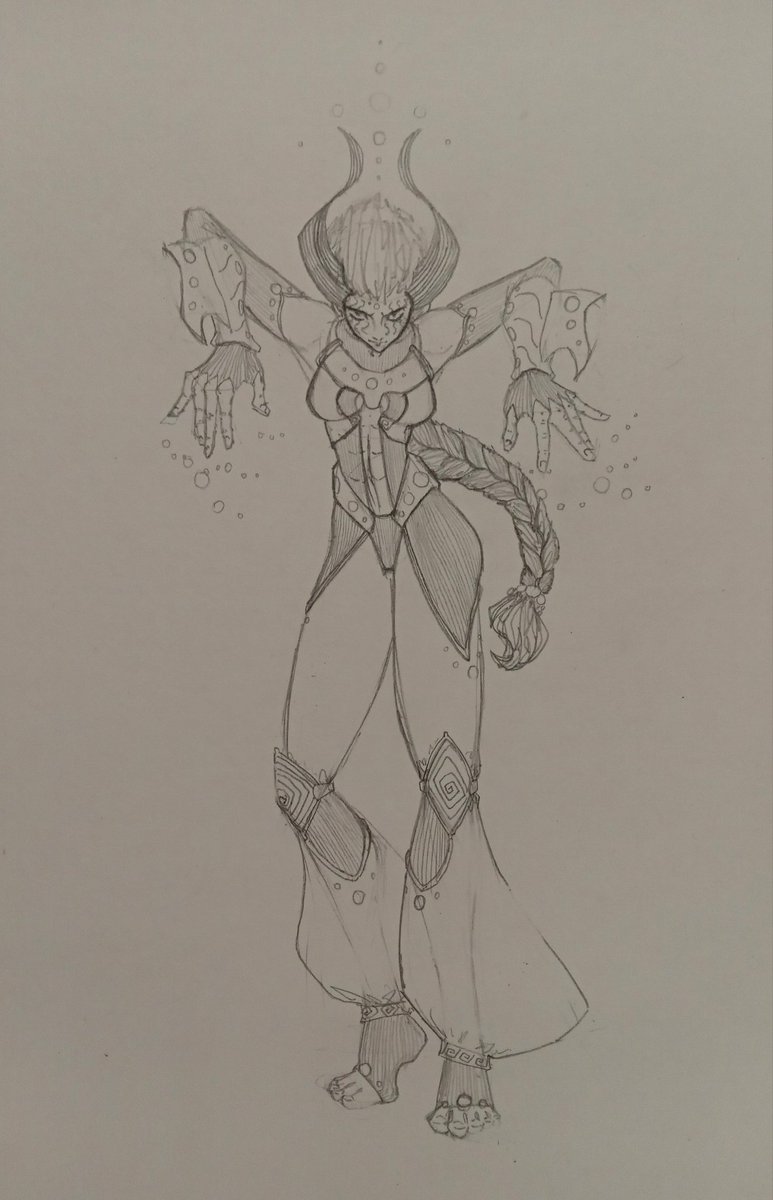 Didn't draw much for a while, getting back to it lately.
