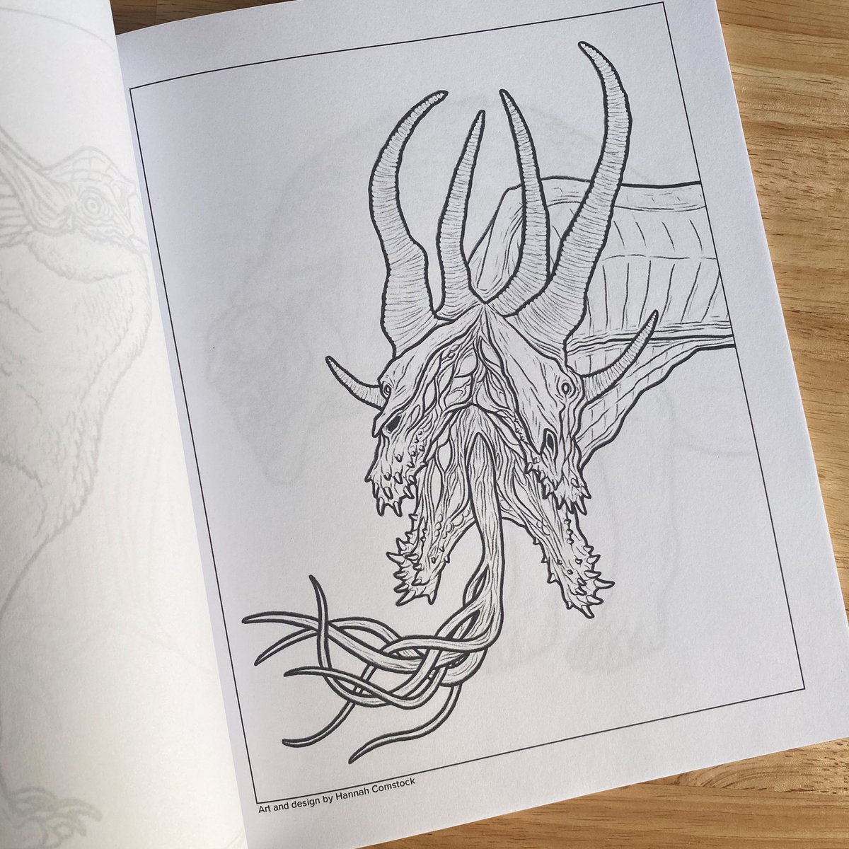 The Coloring Book of Beasts volume two is now available for pre-order! 
