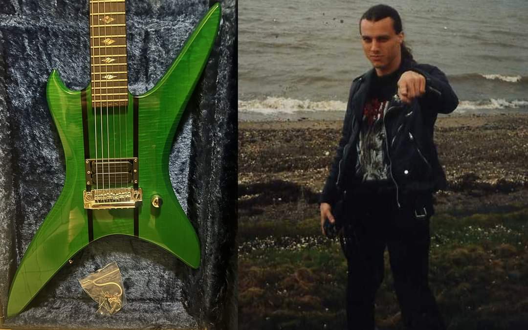 There is no price that can be offered for Chuck's Green B.C Rich Stealth. $31K? It should be in a Death Metal Museum!