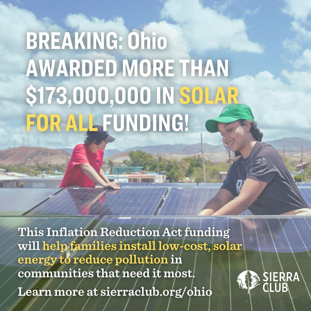 Investments from the #SolarForAll program will reduce pollution, improve public health, and accelerate our transition to clean energy. The funding announced today by <a href="/EPA/">U.S. EPA</a> will help disadvantaged communities invest in climate solutions.