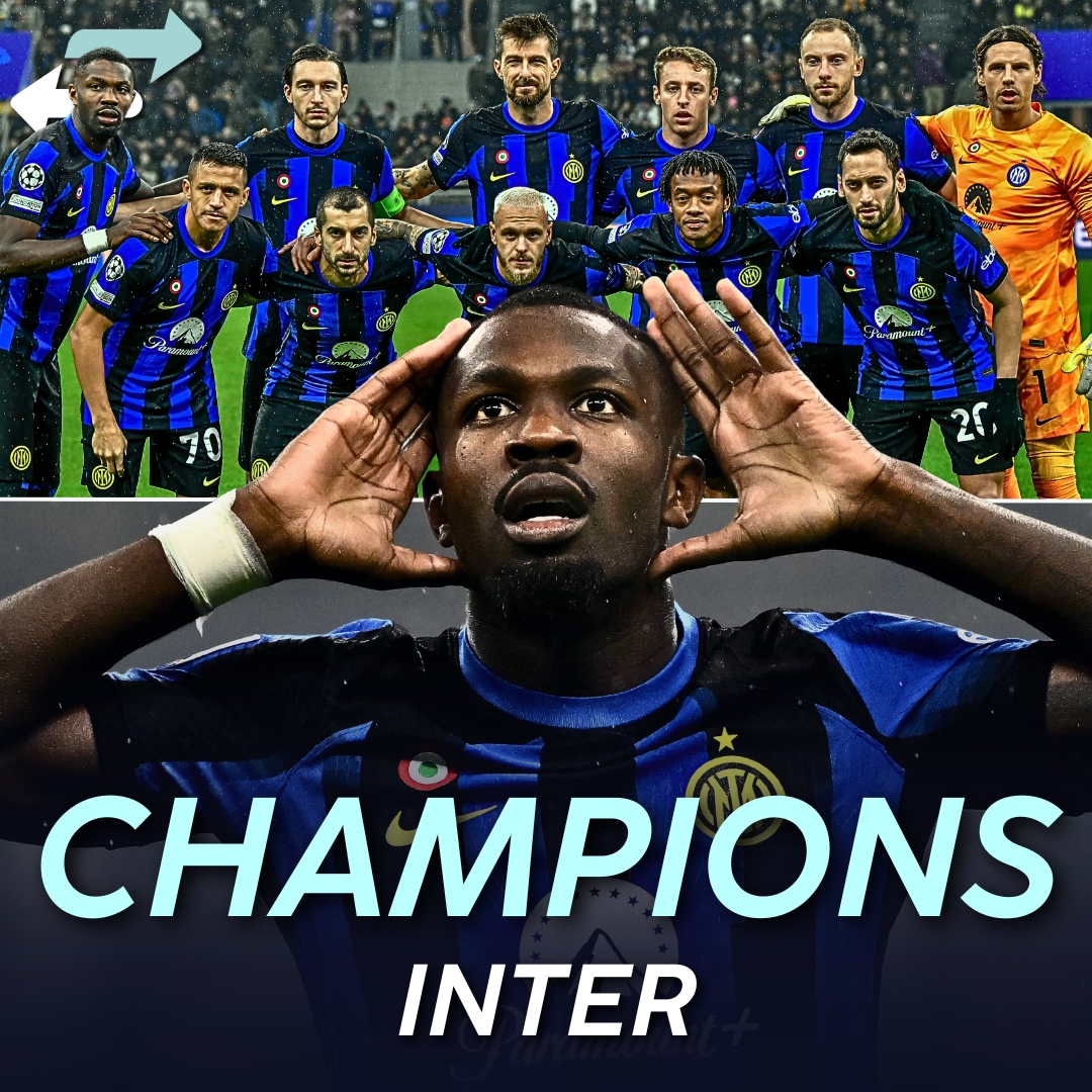 Congratulations to Inter on winning Serie A! 🏆 Scudetto No. 20 for the Nerazzurri ⭐ ⭐