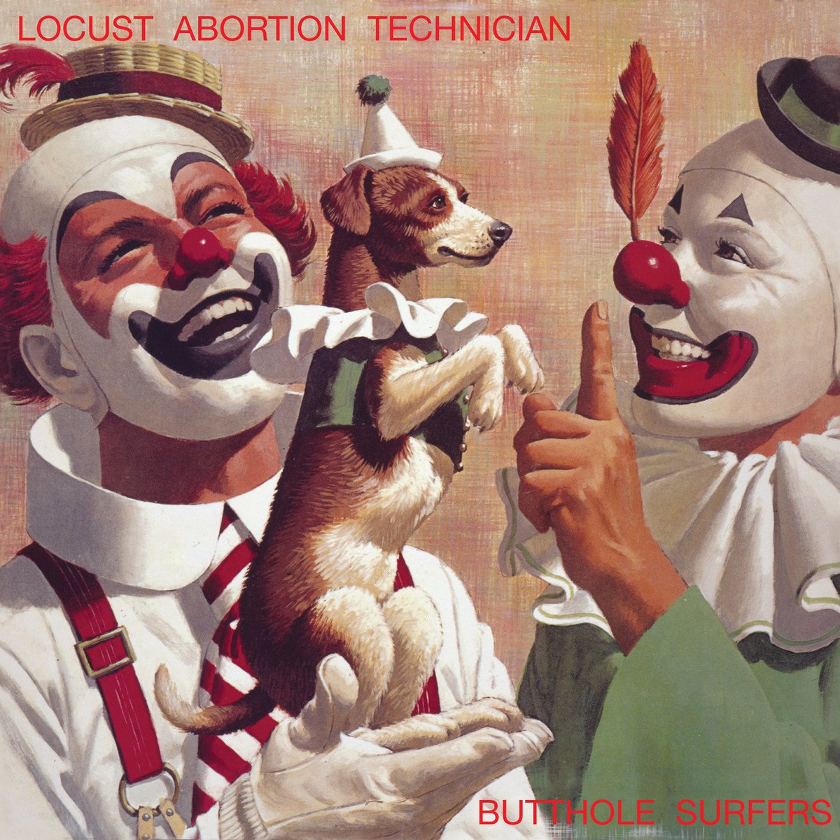 Locust Abortion Technician by @buttholesurfers
@touchandgorec
1987
Noise Rock / Post-Punk / Avantgarde / Art Rock / Alternative Metal / Alternative Rock / American Underground / College Rock / Experimental Rock / Psychedelic Rock / Art Punk / Tape Music / Sludge Metal