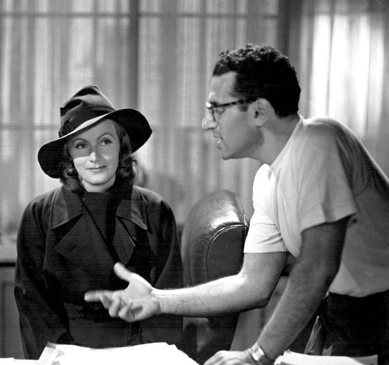 AN EXTRAORDINARY VINTAGE: Greta Garbo and George Cukor.