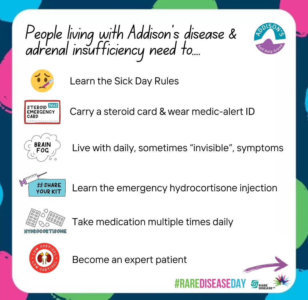 Big THANK YOU to @WUTHnhs for allowing me to help implement a new emergency protocol at A&E for those in an Addison's Disease crisis It's so rare most medics haven't seen it but for those of us with it time's against us. Urgent treatment is life or death #AddisonsAwareness #NHS