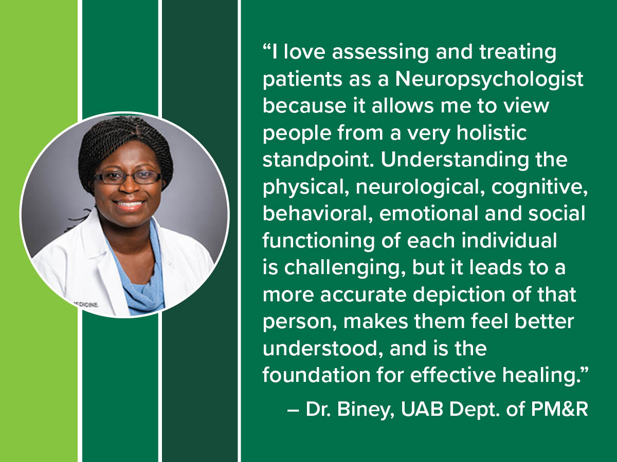 We’re celebrating #PsychologyWeek by recognizing our @UABrehab psychologists for the important work they do! Psychologists play a crucial role in supporting the mission of @uabmedicine by focusing on the psychological aspects of health, injury, and illness.