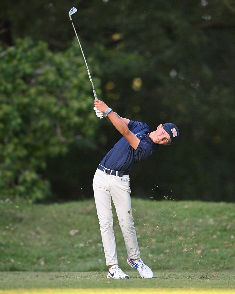 We loved watching our U.S. Junior Ryder Cup Team member Miles Russell BALL OUT on the @KornFerryTour this weekend! 💪