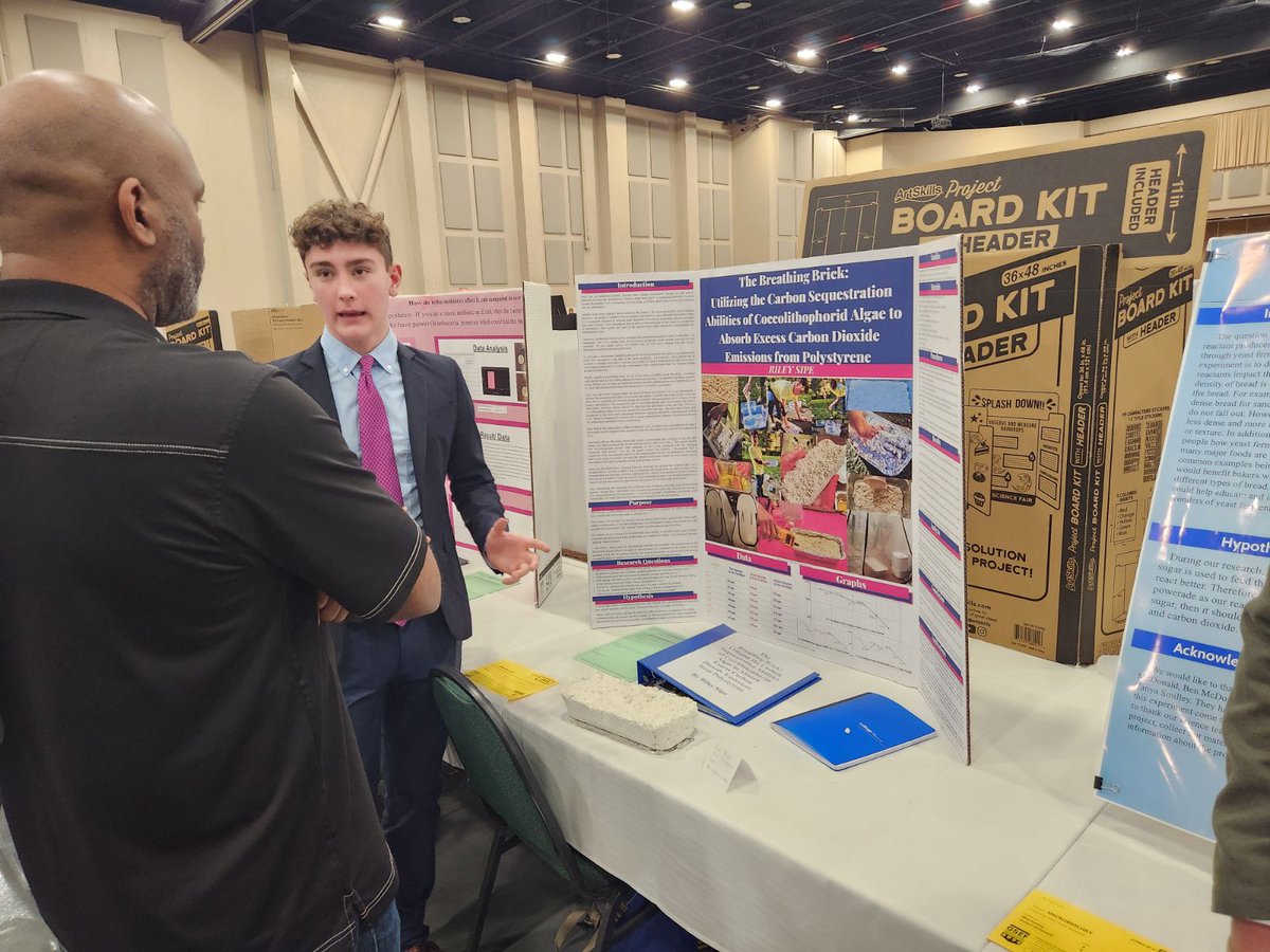 Congratulations to Riley Sipe - Sutton Middle School who received the Office of Naval Research Naval Science Award, NOAA Taking the Pulse of the Planet Award, and Best in Category - Microbiology. Go Riley!!!