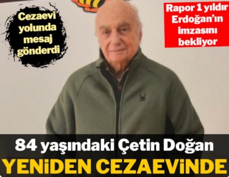 Çetin Doğan, AKP'nin zulmünden dolayı hapislerde. Hizbullahçı olsaydı şu an dışarıdaydı.