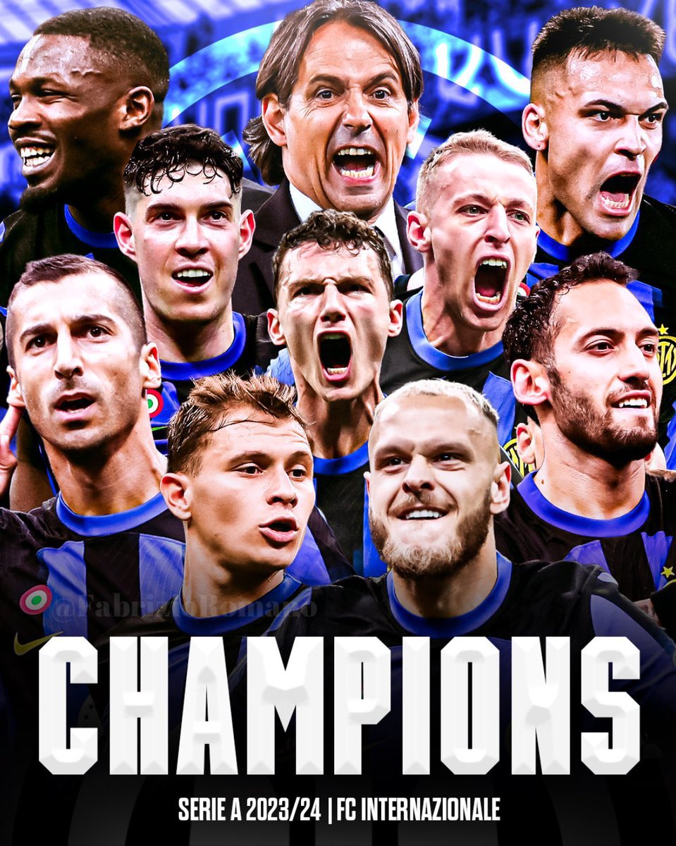 Inter Milan 🇮🇹: 86 points - SCUDETTO 🏆 AC Milan 🇺🇸: 69 points Juventus 🇺🇸: 64 points The 2023-24 Serie A is proof of why American interventionism in football does NOT work. #ForzaJuve #MilanInter