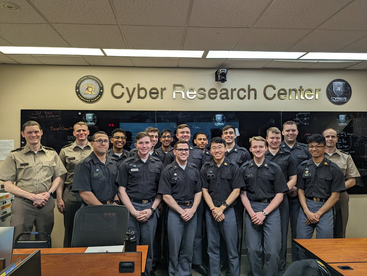 🏆 West Point Triumphs in NSA Cyber Exercise! 🚩 We’re thrilled to announce our West Point Cyber Team's first-place finish at the @NSACyber Exercise (NCX). Our 24-member team, comprising standing members of the Cyber Team and standout Computer Science and Cyber Science cadets,