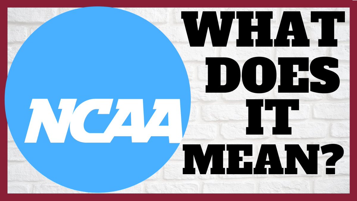 NIL & Transfer Portal We discuss the NCAA's latest rulings with @TonyBruin LIVE at 5pm ET youtube.com/@MarkRogersVOC…