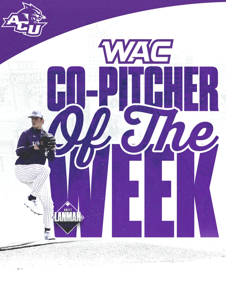 5 punch-out's over 7 innings for our guy Brett this past weekend😤

Congratulations on receiving 𝐖𝐀𝐂 𝐂𝐨-𝐏𝐢𝐭𝐜𝐡𝐞𝐫 𝐨𝐟 𝐭𝐡𝐞 𝐖𝐞𝐞𝐤!👊

📰: tinyurl.com/ynxney2c

#ATO | #GoWildcats