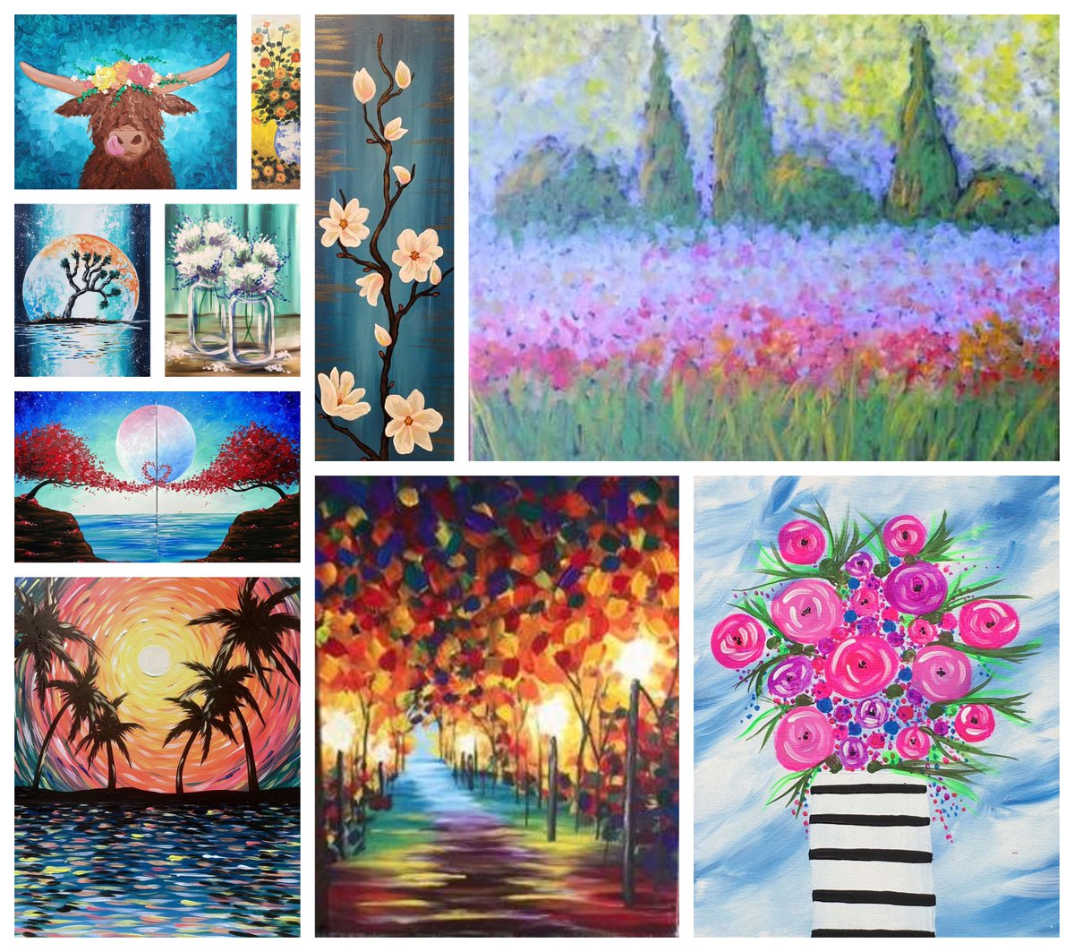 Indulge in Artistic Bliss with Pinot's Palette 📷📷
View all upcoming events here:
📷 pinotspalette.com/webstergroves/…
#paint #wine #stl #webstergroves #art #fun #girlsnightout #datenightideas