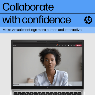 Do your employees have more virtual meetings than those IRL? Take a look at the @HP EliteBook 835, the powerful, sleek PC that meets and exceeds the demands of your multi-task, multi-location, hybrid workspace.