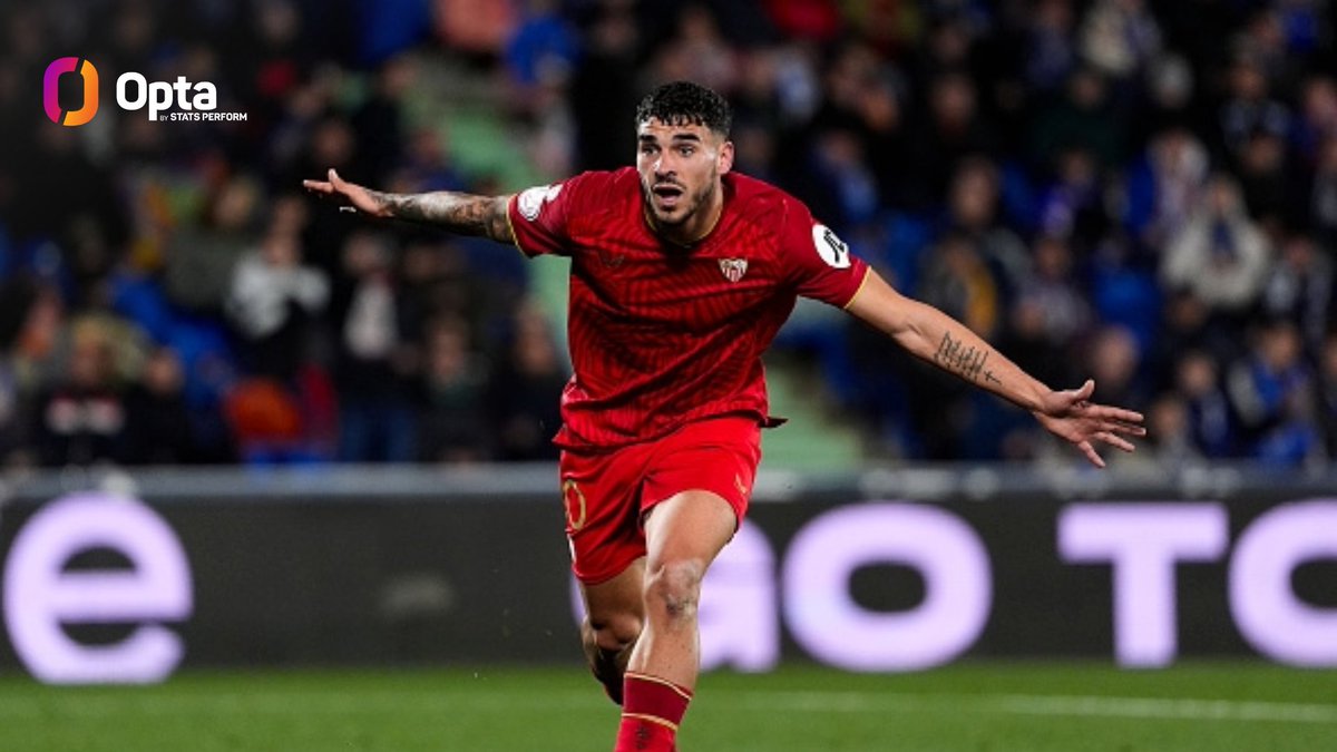 8 - Isaac Romero has been involved eight goals in just 13 LaLiga appearances (4 goals and 4 assists), only Wissam Ben Yedder (10 - 8 and 2) was involved in more in his first 13 league games for Sevilla in the 21st century (André Silva also 8 - 8 goals). Hope.