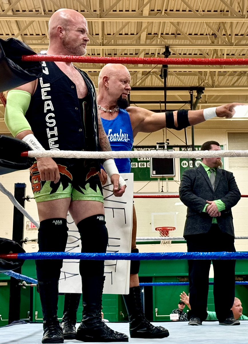This past Saturday night the LODI monster had the EXTREME pleasure of tagging with my original wrestling trainer and longtime friend, @ECWAnderson. Us tagging together in the main event against Barbarian and Carolina Dreamer was a blast. PS Yes, we double suplexed the Barbarian