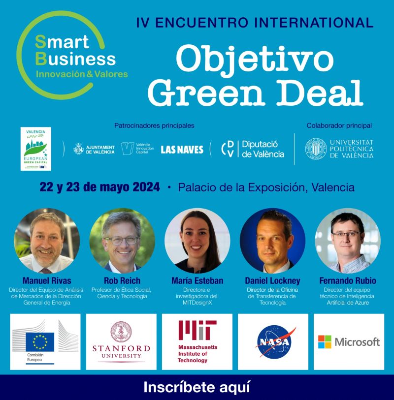 smartbusiness70's tweet photo. Estamos orgullosos del elenco de ponentes que los próximos 22 y 23 de mayo participarán en la IV edición del congreso internacional Smart Business: Innovación &amp; Valores, en el Palacio de la Exposición de Valencia. Ya puedes inscribirte gratis aquí: https://t.co/M90jqfElDl. https://t.co/VoaWwX6yR3