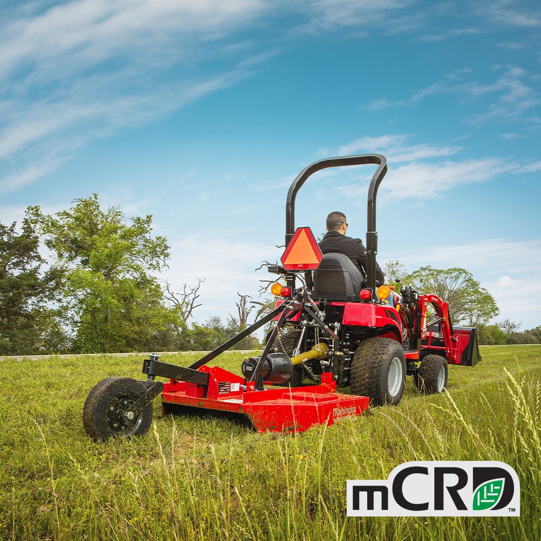This #EarthDay, we’ve all got sustainability on our minds. Did you know that Mahindra developed a proprietary technology called mCRD, which allows our tractors to meet Tier IV emissions standards without you having to buy and install a diesel particulate filter?