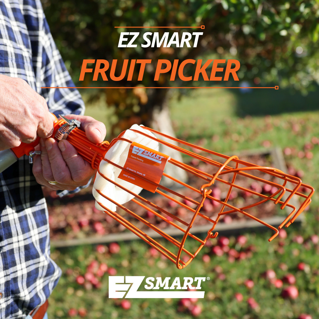 ezsmarttools's tweet photo. Make fruit picking a breeze with the EZ Smart Fruit Picker! Its roomy basket and ladder-free operation allow you to gather apples, avocados, and more! Get yours today at your local Ace Hardware or True Value. https://t.co/lhdtv6hOiM