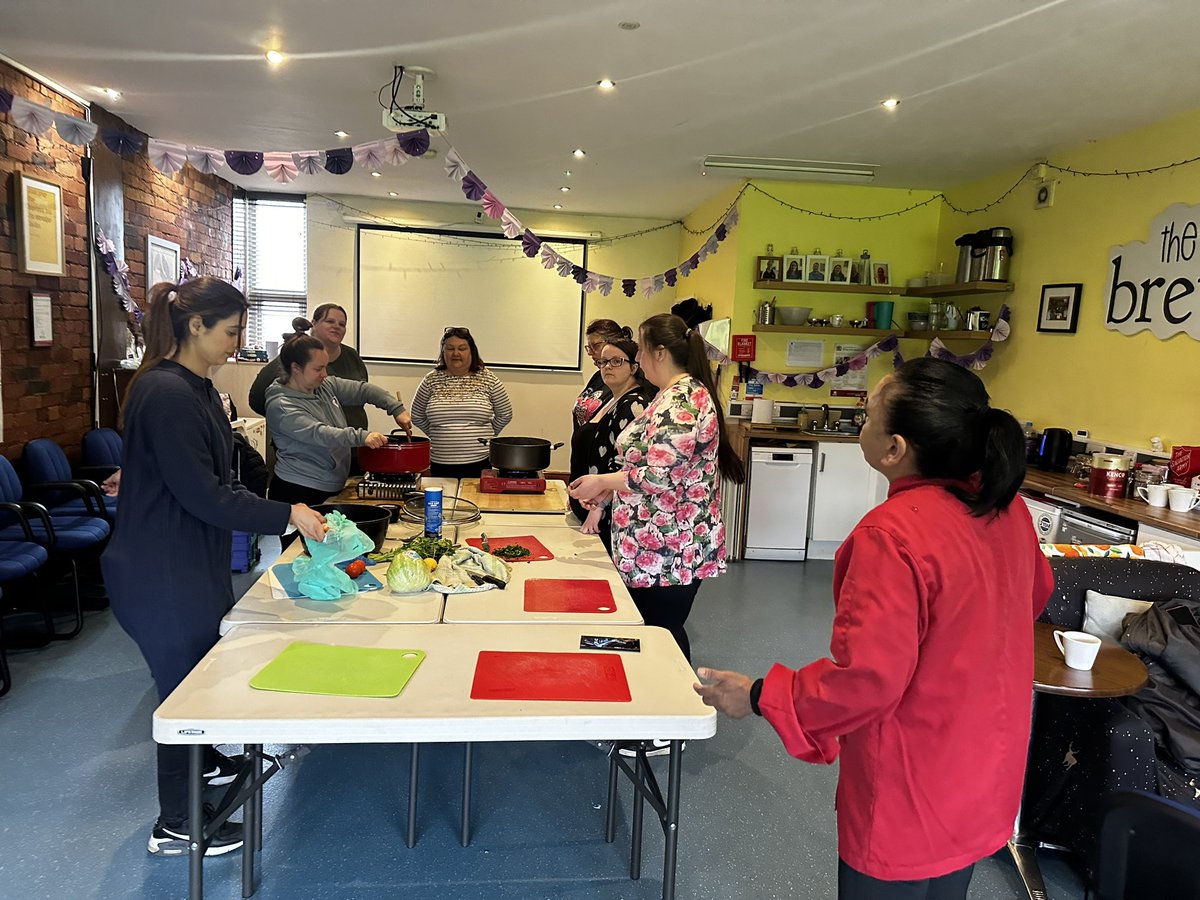 We have had a great week, we loved cooking with @WifiNorthWest & @kidella.We enjoyed the session of living live to the full with @CalmAheadCIC & can’t wait for session 2 tomorrow. We also made some great connections at the @WeActTogether community explorers meeting #oldhamhour