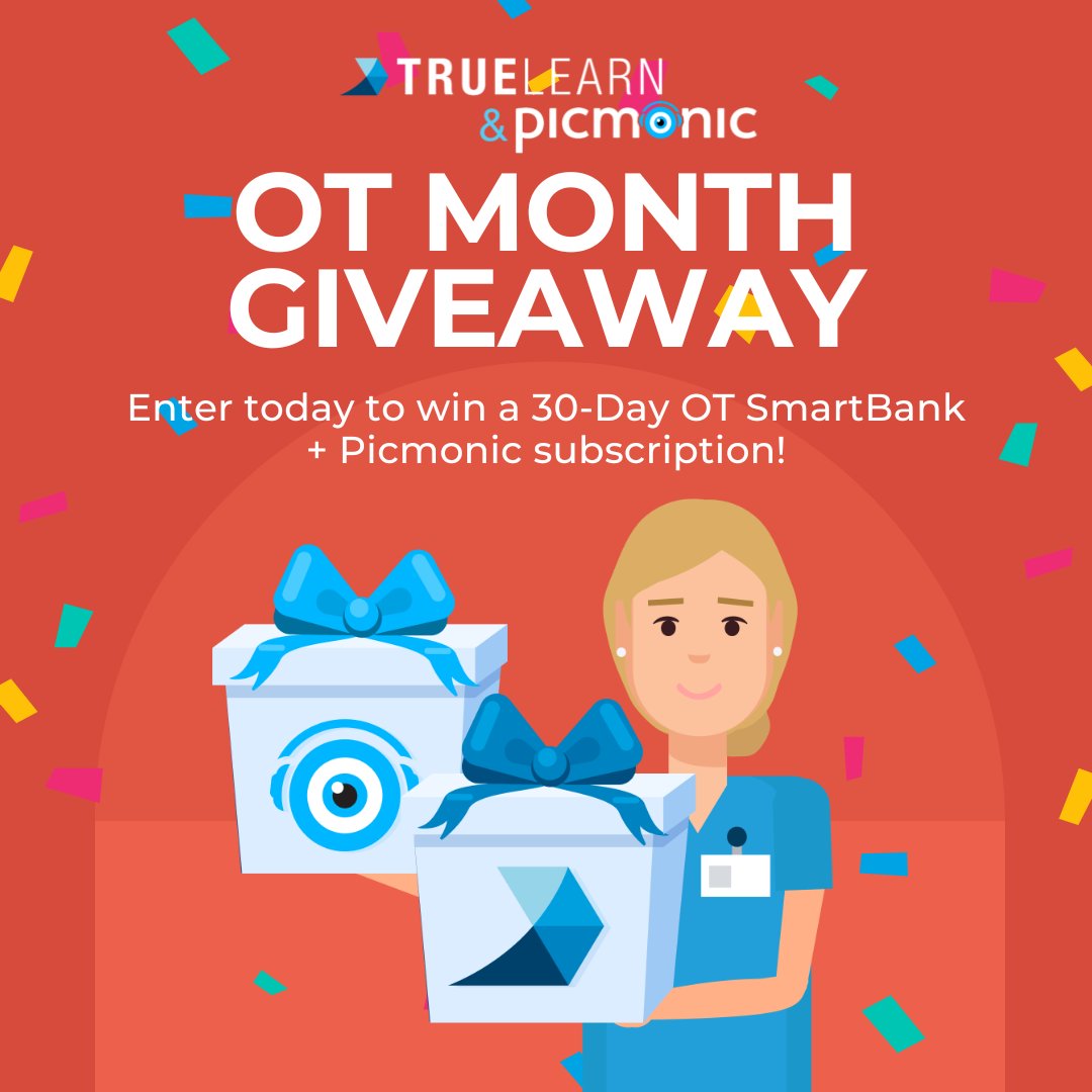 It’s Occupational Therapy Month, and if you couldn't have guessed, it's one of our favorite months of the year! Enter now: bit.ly/ot-month-givea… #ot #otmonth #giveaway #occupationaltherapy #otstudent #otschool #healthcare #healthcarestudent #truelearn #picmonic