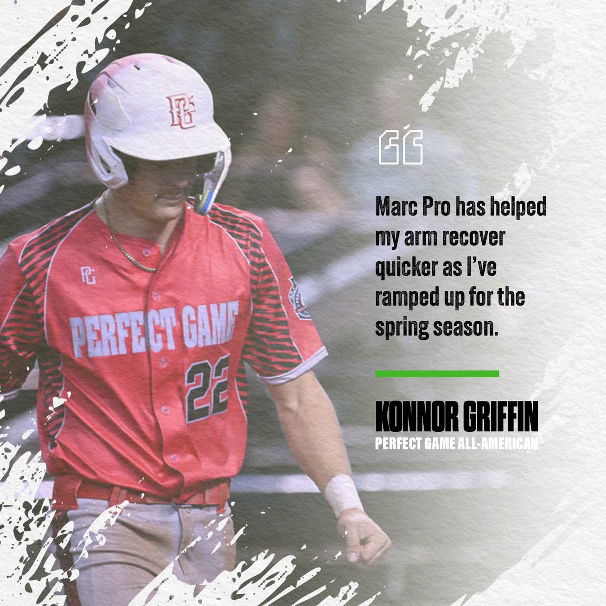 For peak recovery, top draft prospect Konnor Griffin turns to Marc Pro.