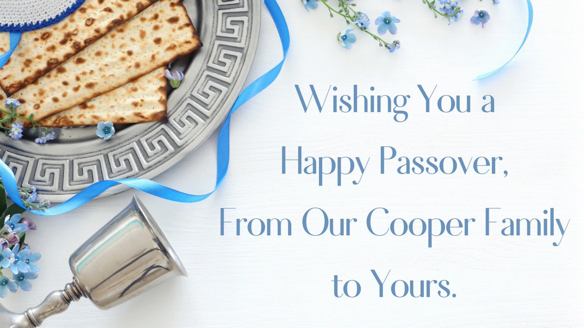 Happy Passover to all who celebrate!