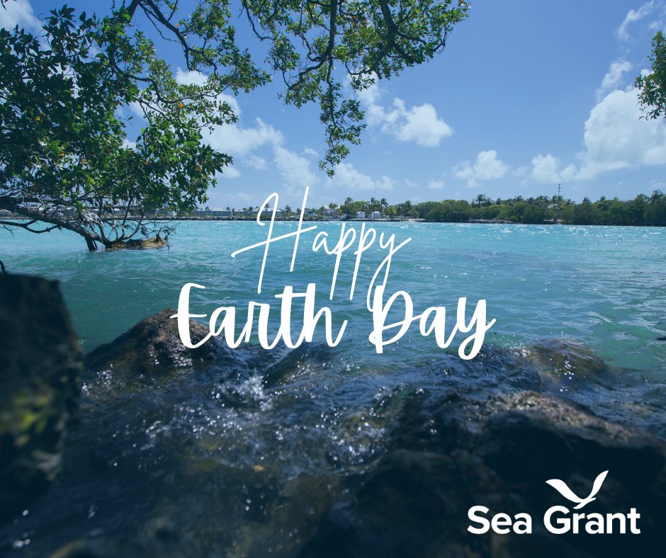 Happy #EarthDay 🌏💚Here at Sea Grant, we celebrate by sharing scientific knowledge & the wonders of our #ocean, #coastal & #GreatLakes environments with our communities. Check out your local Sea Grant program to get involved: seagrant.noaa.gov/about-sea-gran…