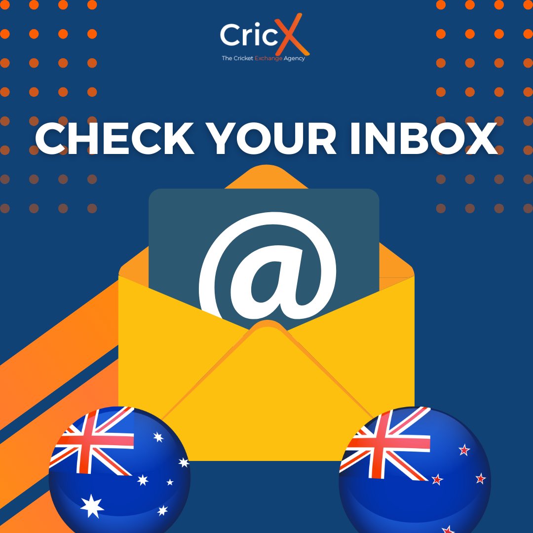 If you’re down under and involved in a Cricket Club then check your inbox over the next couple of hours. 

The CricX team have been in touch 📧 

#CricX #CricketAgency #CricketFans #CricketWorld #CricketEngland #EnglandCricket #Australia #AustraliaCricket #CricketAustralia