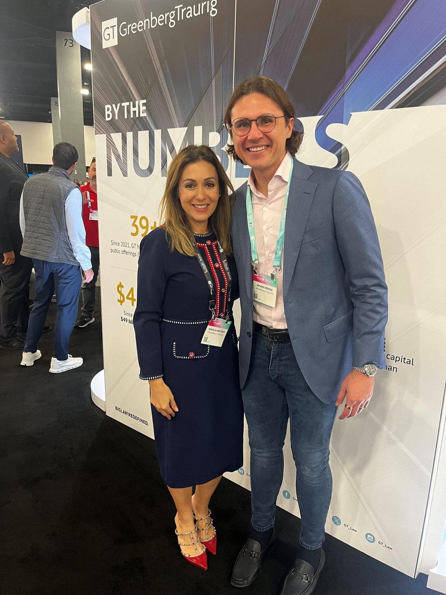 #GTMiami Shareholders John Owens, Lisa Lanham & Marina Olman-Pal discussed best practices for successfully bringing a fintech startup to market and expanding during a panel at @eMergeAmericas. Attendees & GT lawyers visited GT's booth to network with clients and contacts.