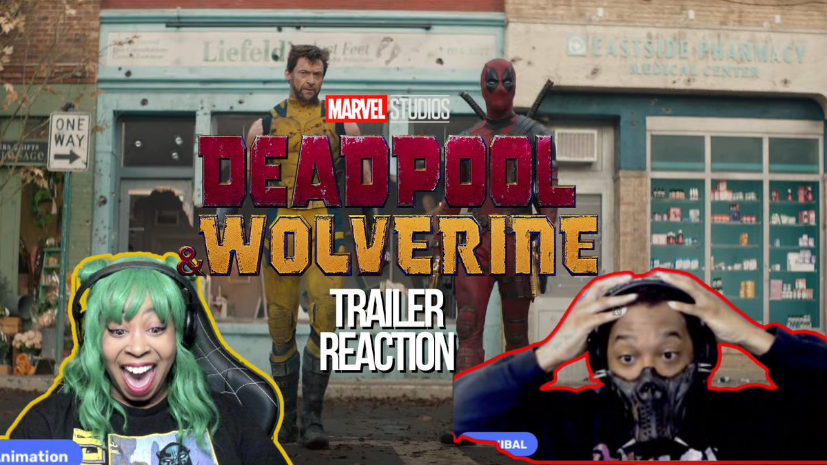 UltimateCo51408's tweet photo. Our Deadpool &amp; Wolverine Trailer 2 reaction is LIVE on the channel!!! 

https://t.co/J4sn2X3Ouq

#deadpoolandwolverine #deadpoolandwolverinetrailer #deadpoolandwolverinetrailerreaction https://t.co/CYeiu1a4a2