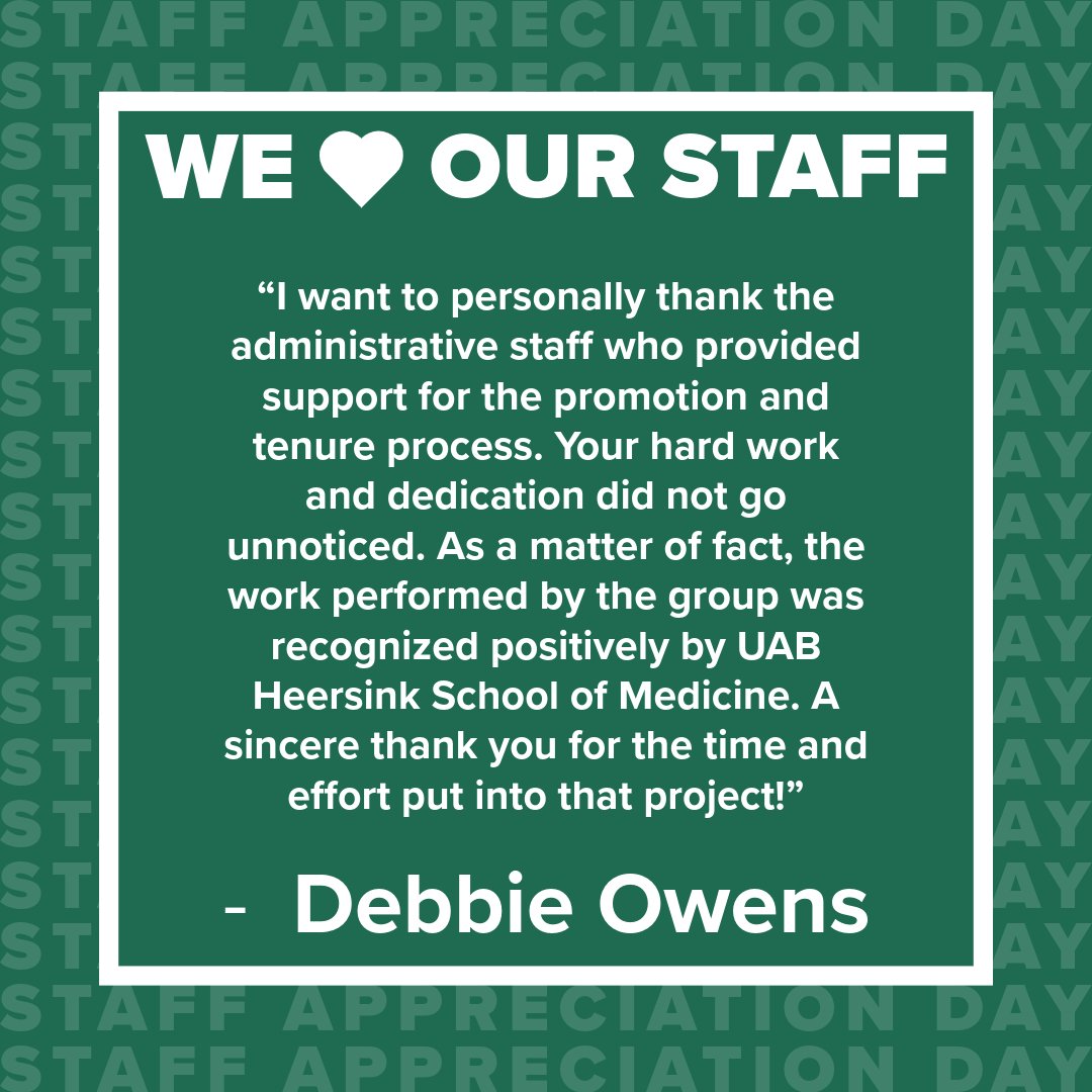 For #StaffAppreciationDay, we want to shout-out some of our incredible and hard-working staff members. Our department relies on your dedication and support and we cannot thank you enough for all that you do! 🌟 #AdministrativeProfessionalsDay