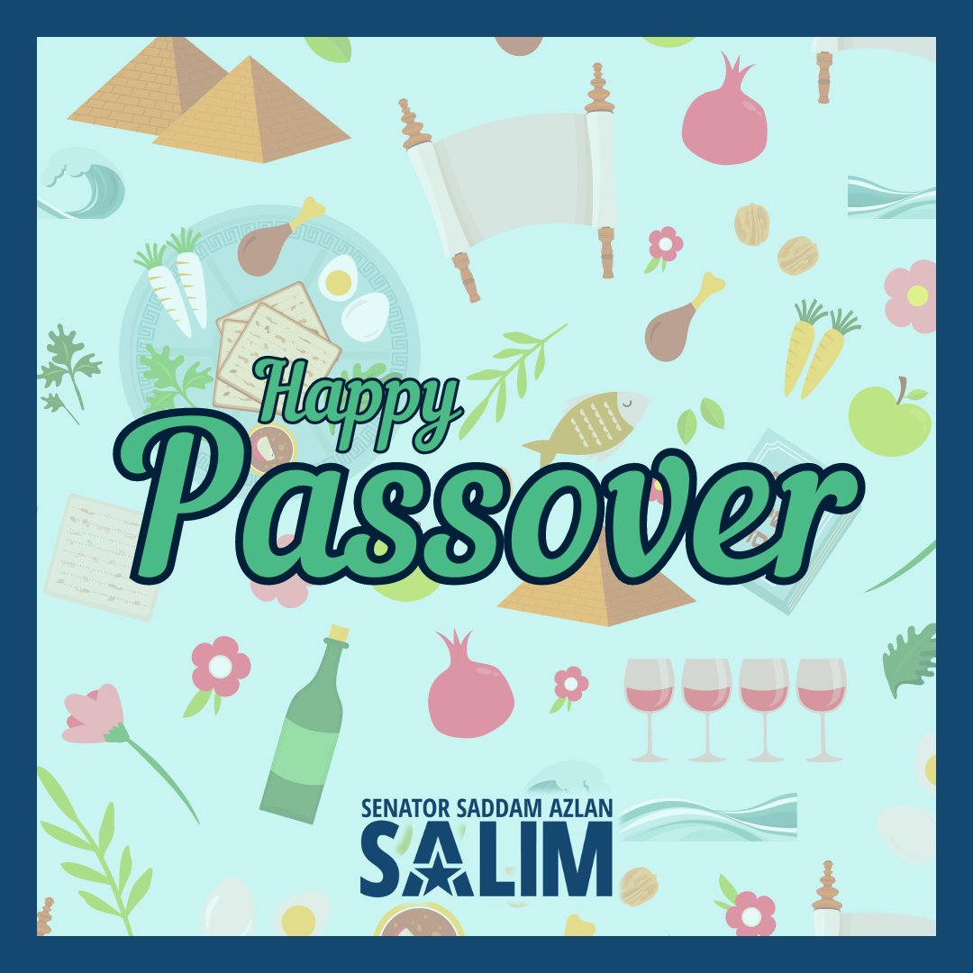 Happy Passover to the Jewish community here in Virginia and beyond! Chag Sameach!