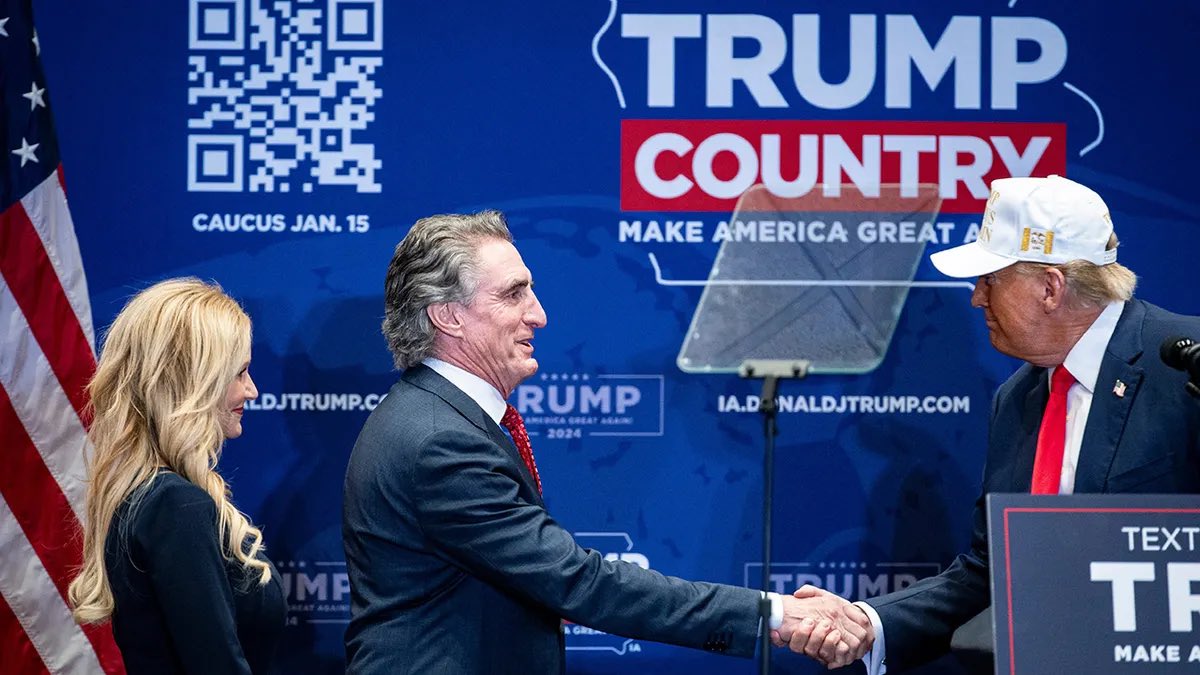 Gov Doug Burgum: 'He'd be out doing two rallies a day...when President Trump campaigns, he talks about inflation, he talks about the border...public safety...stopping the wars...it is absolutely election interference and it is so unfair to the public and to our country ~Pr Trump