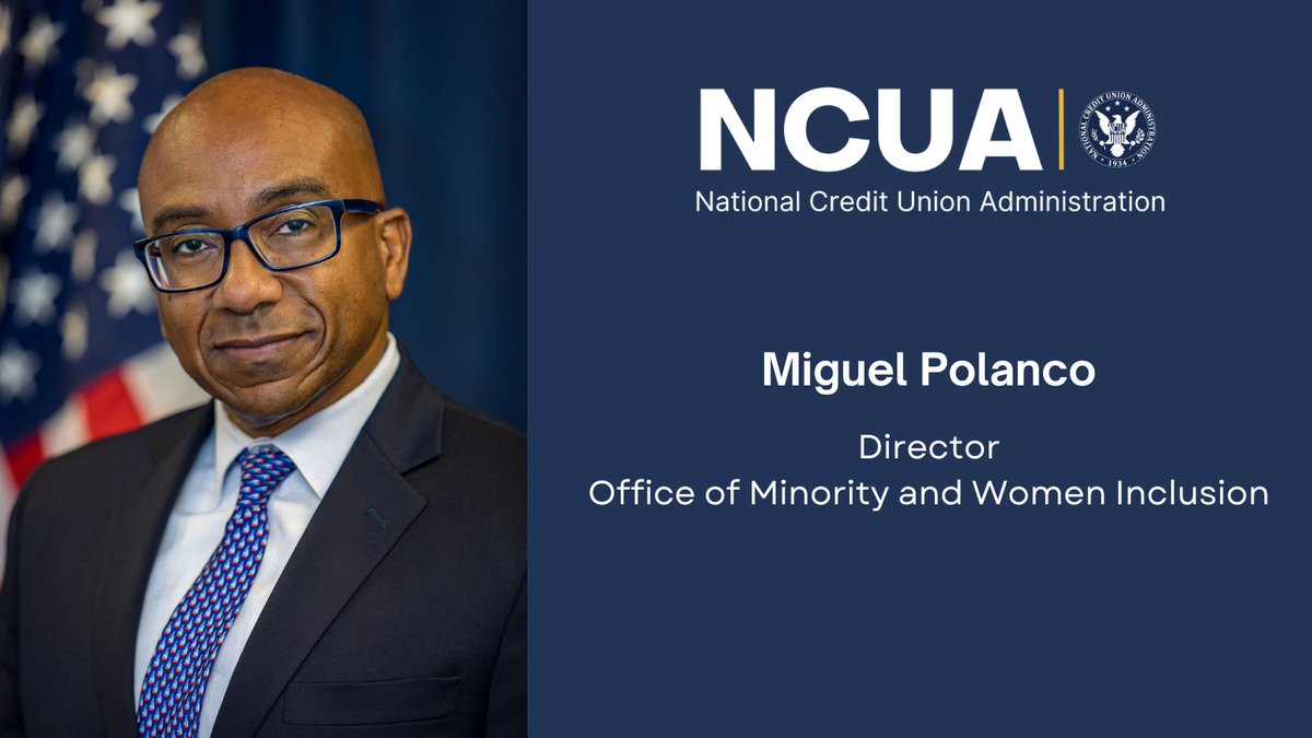 The NCUA's Office of Minority and Women Director, Miguel Polanco joins the CU Times' 'Shared Accounts With CU Times' to talk about his position and how the credit union world has changed as it relates to creating a more inclusive environment. go.ncua.gov/3UaLiHz