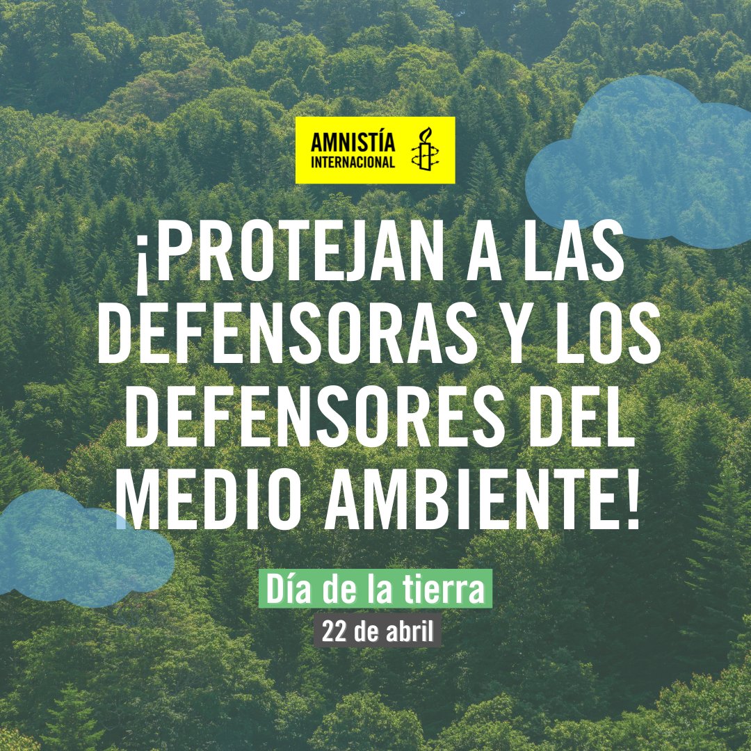 AmnistiaOnline's tweet image. Tras la conferencia #PreCOP, 166 organizaciones y personas exigen a los estados de América Latina y el Caribe parte del #AcuerdodeEscazú robustecer su compromiso durante la reunión #COP3, incluido el Plan de Acción sobre Defensoras/es. #DíadeLaTierra🌎

➡️amn.st/6012b5Ju2