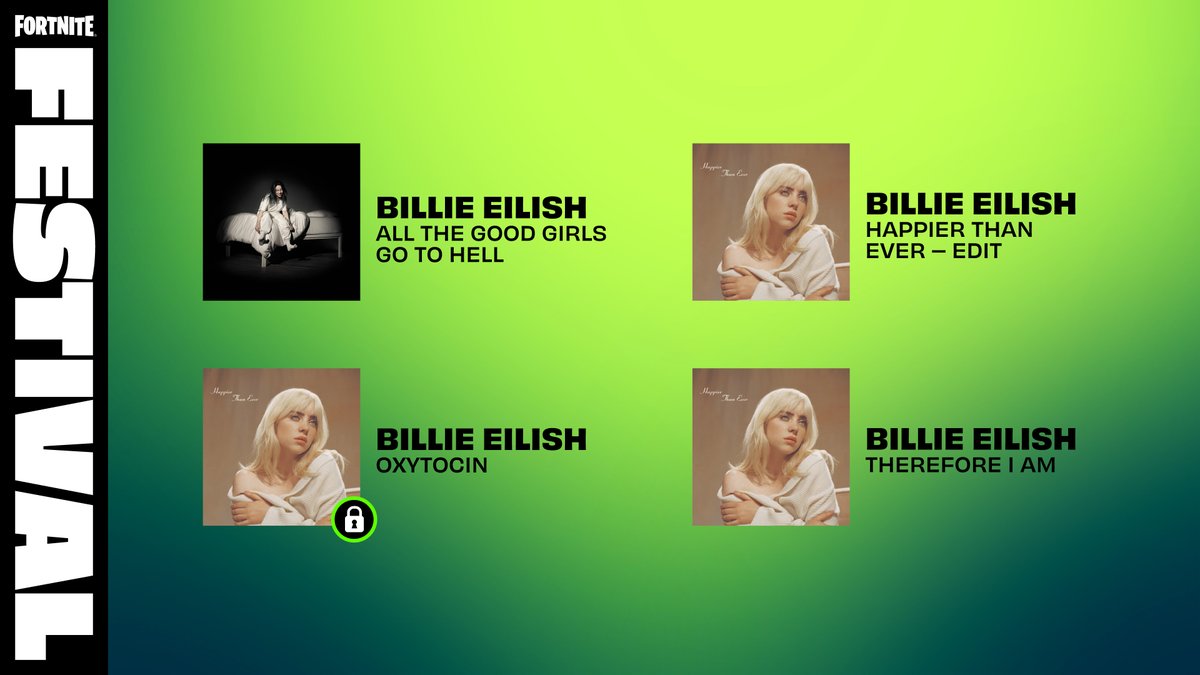 Take a peep at the new @billieeilish Jam Tracks dropping in Season 3!